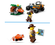 LEGO CITY 60424 Quad badacza dżungli z pandą czerwoną - 1248582 - zdjęcie 4